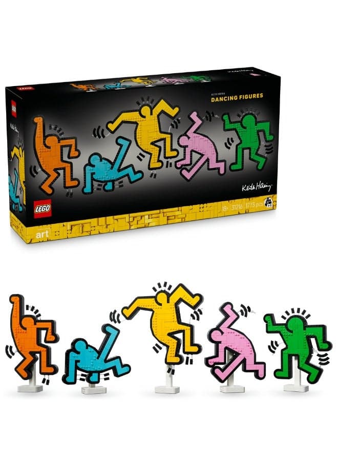Art Keith Haring – Dancing Figures Set for Adults 31216 (Age 18+, 1773 Pieces)