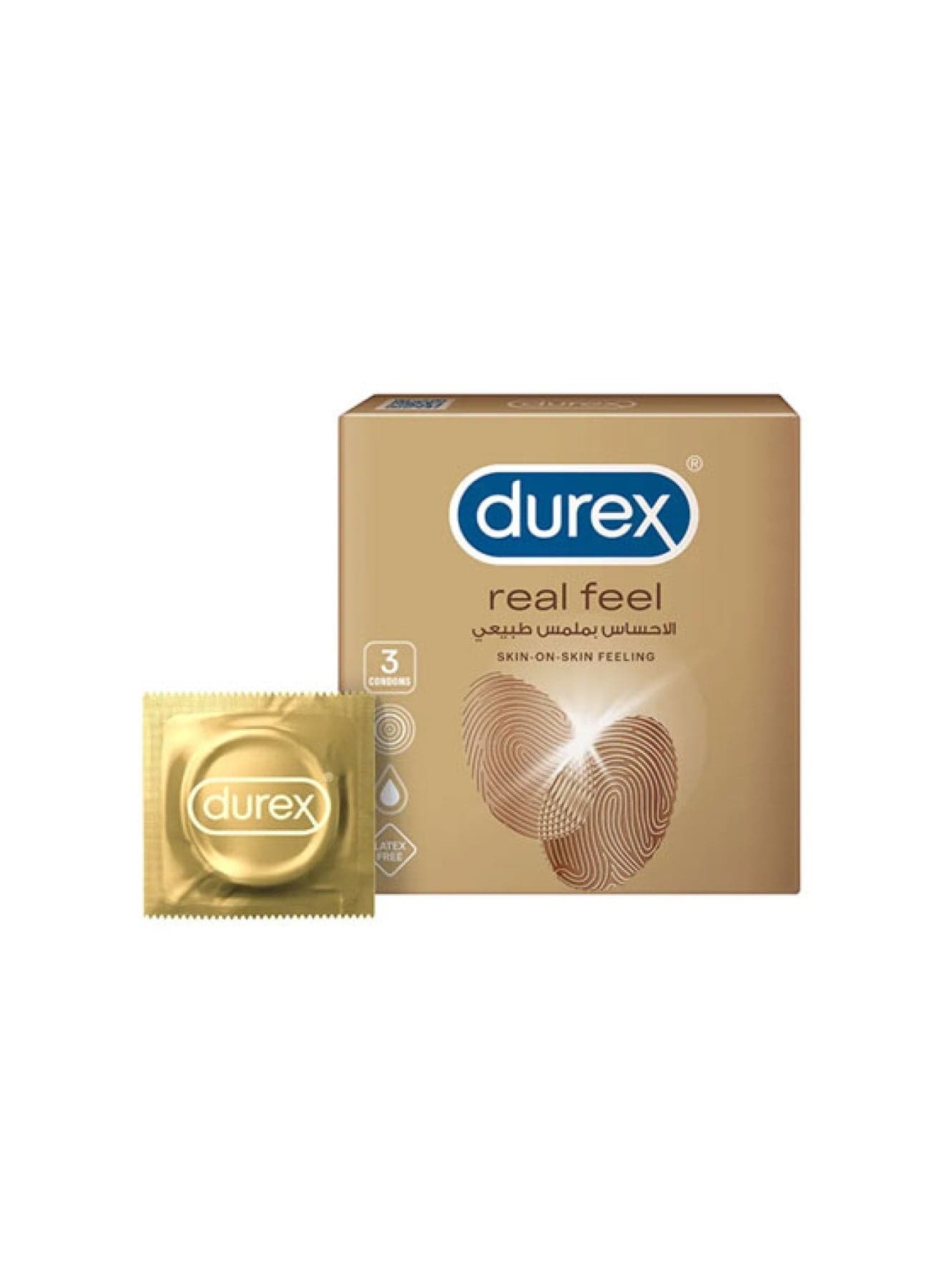 Pack of 3, Real Feel Condoms