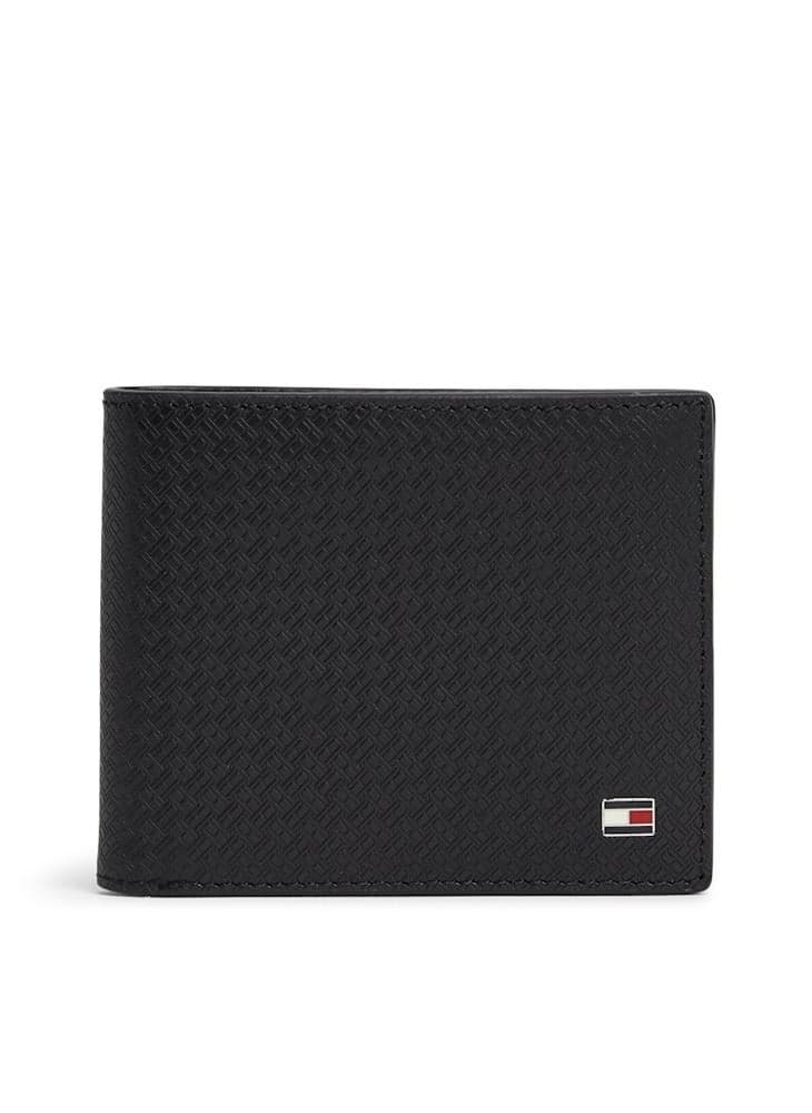 Embossed Flag Leather Bifold Wallet
