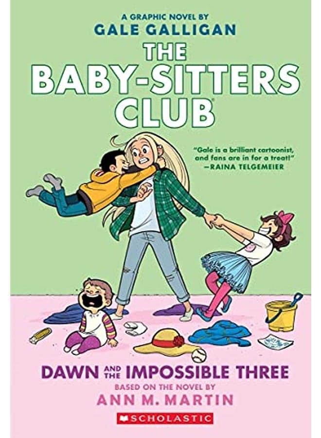 Dawn and the Impossible Three: A Graphic Novel (the Baby-Sitters Club #5)