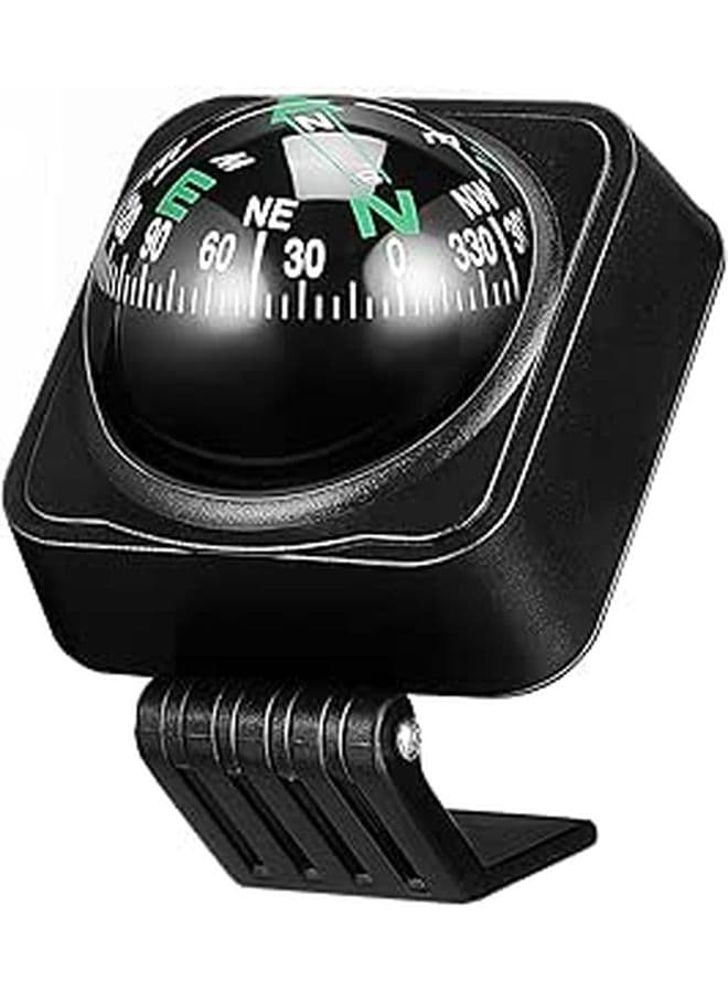 Dashboard Compass For Car Boat Vehicle Navigation Adjustable Ball Bearing Direction Guide