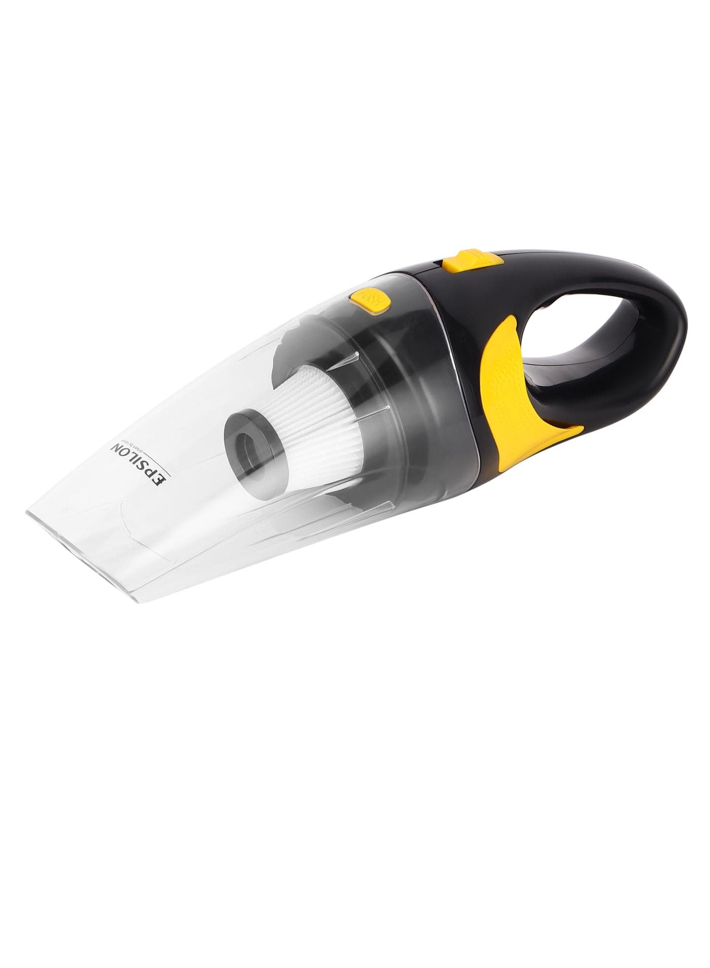 Epsilon 7.4 V Rechargeable Car Vacuum Cleaner- EPSCVC1598/ 5 Attachments, Mini Size and Strong Suction Power/ Wet and Dry Function