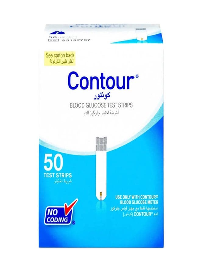 50-Piece Blood Glucose Test Strip