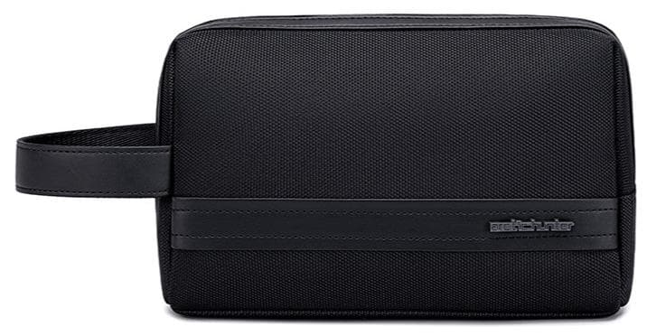 Casual Clutch Bag, Durable Phone Wallet Handbag for Men, Black