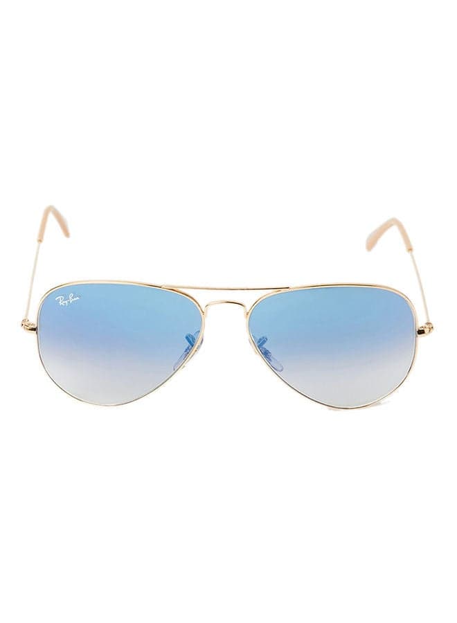 Unisex Aviator Sunglasses - 0RB3025 - Lens Size: 58 mm - Gold