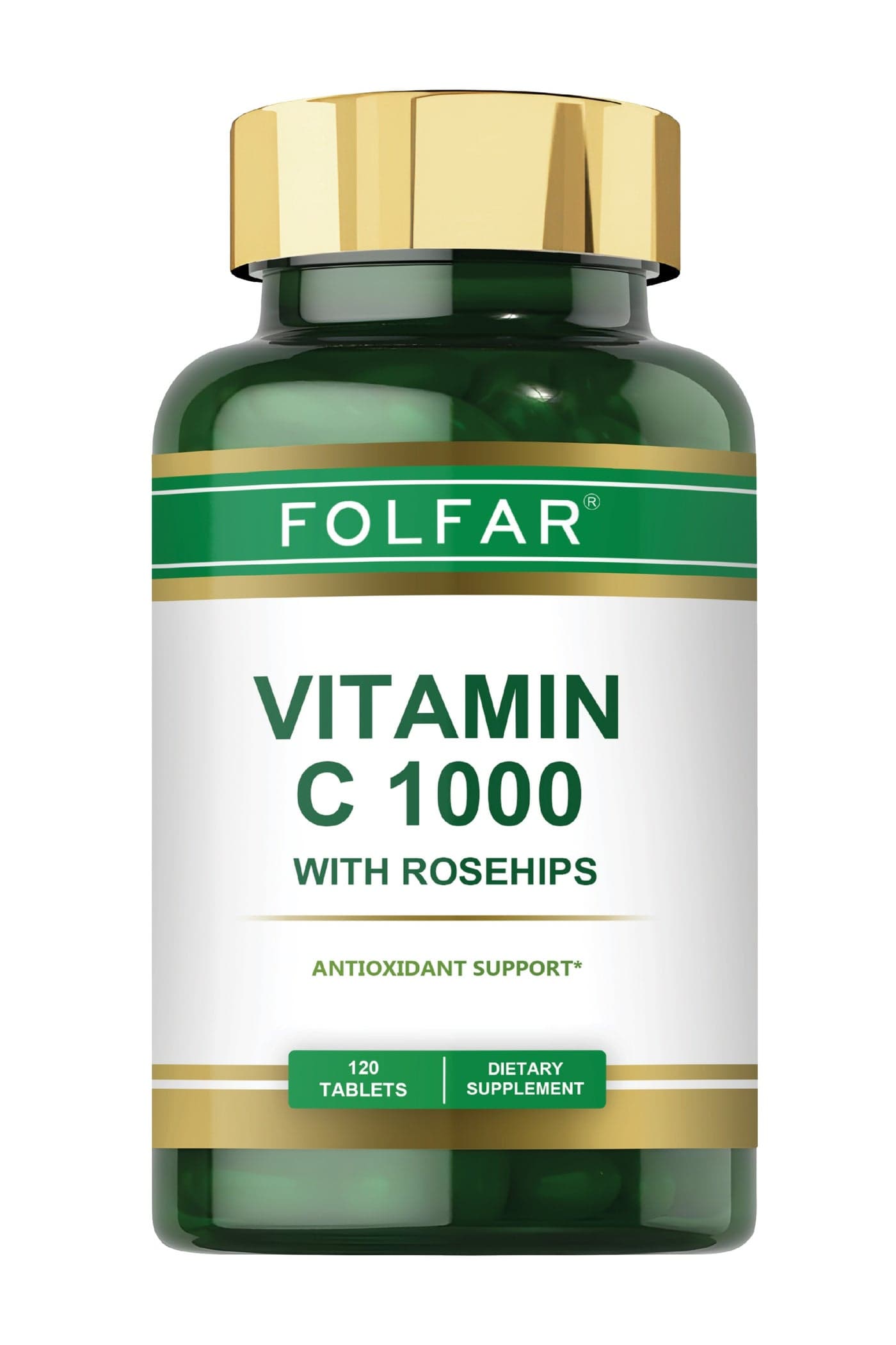 Vitamin C - 1000mg with Rose Hips - 120 tablets