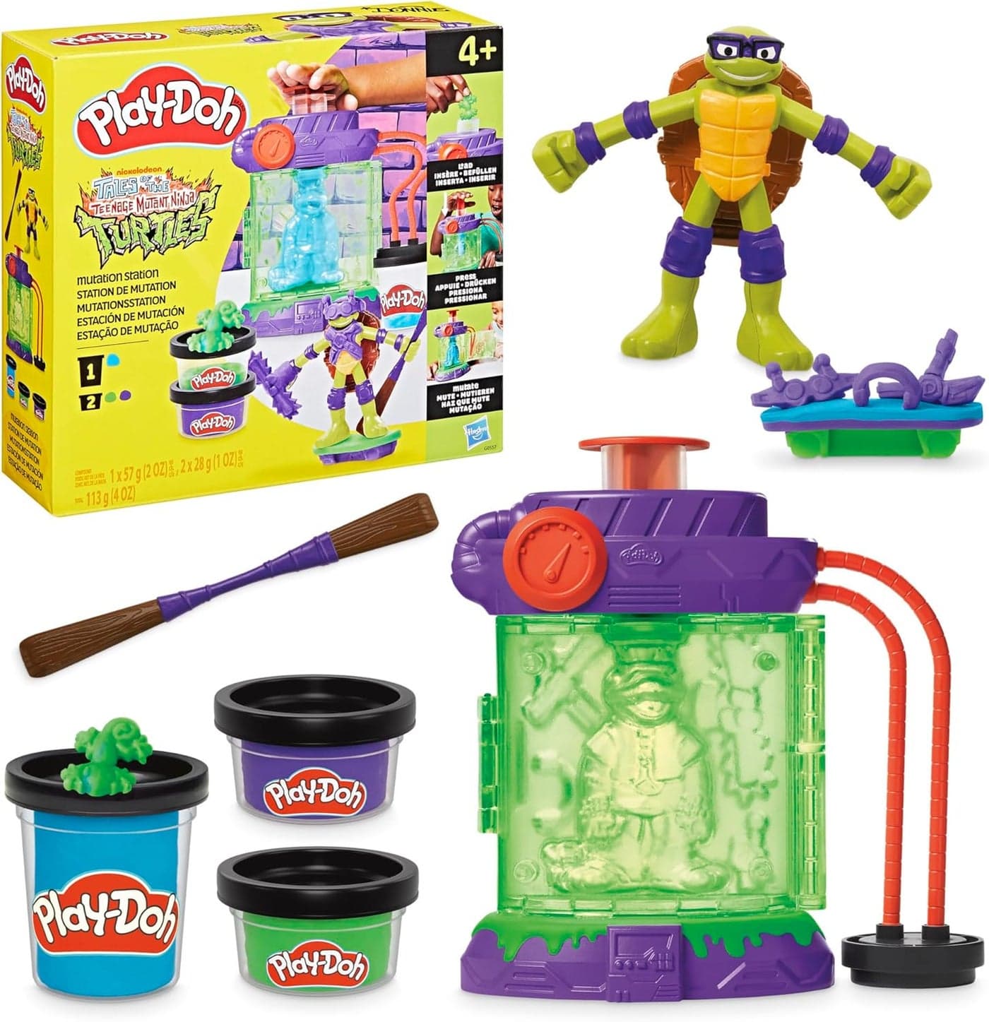 0Teenage Mutant Ninja Turtles Mutation Station Playset with Donatello Action Figure
