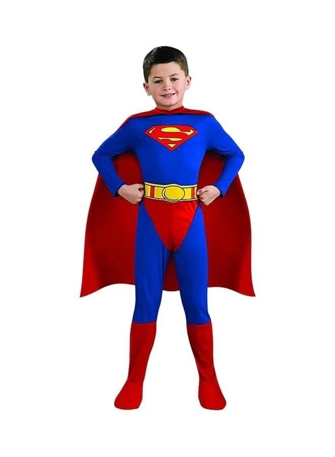 Superman Costume for Kids Party Superhero Dress-Up Theme Party Roleplay Costume