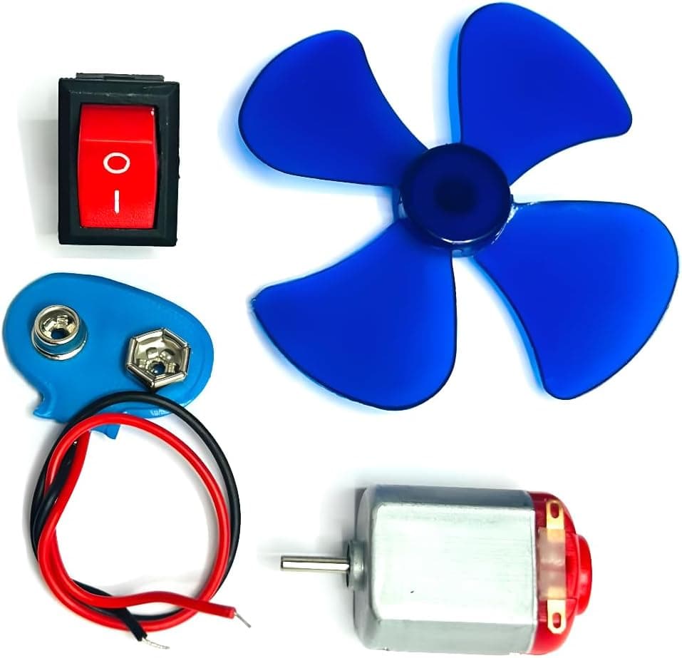 Melfi Motor Fan Toy Set - DIY Science Kit