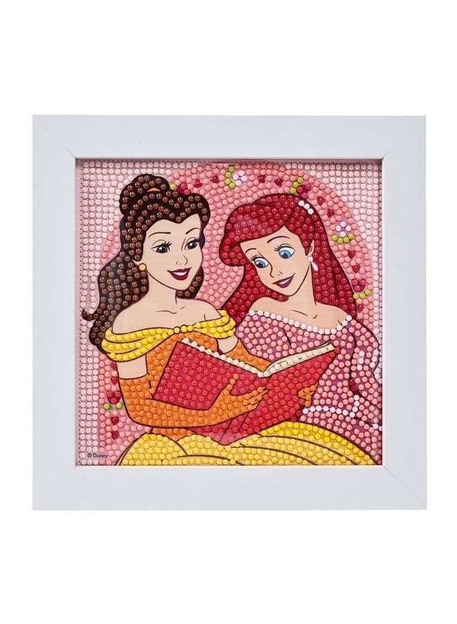 Princess Diamond Framed Painting Kit | Make It Easy & Fun | Art & Craft Home Wall Décor | Age 3+