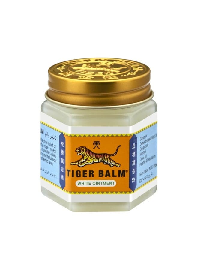 Balm White Ointment | Headache Remedies, Relieves Stuffy Nose, Flatulence and Itch Due To Insect Bites | Fast Acting Pain-Relief Properties | 30gm