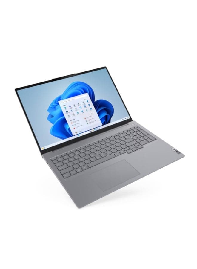 ThinkBook 14 G8 IAL Laptop, 14" WUXGA IPS Display, Intel Core Ultra 5 225U, 16GB DDR5 RAM, 512GB SSD, Intel Integrated Graphics, Backlit Keyboard, Wi-Fi 6E Arctic Grey