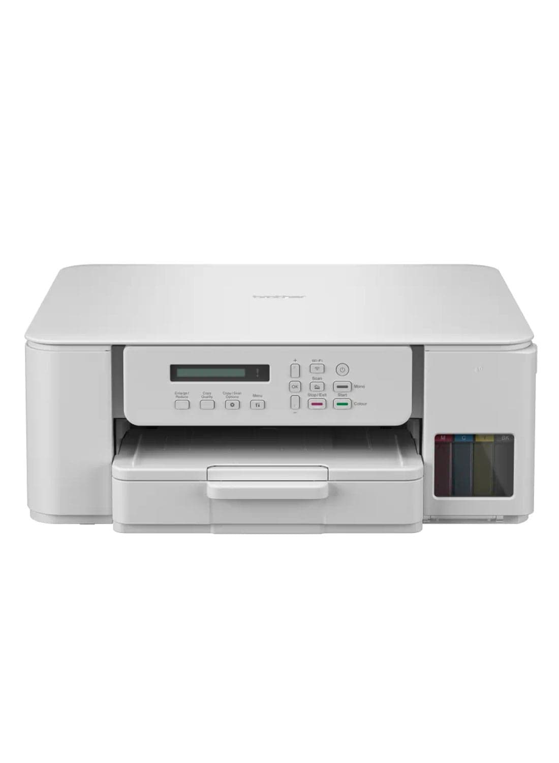 Wireless All In One Ink Tank Printer, DCP-T536DW, Automatic Duplex Print, Wireless & Mobile Print, Compact Design White