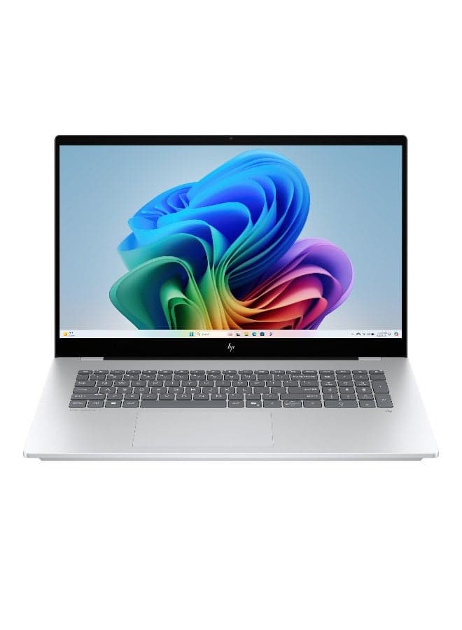 OmniBook 7 AI Laptop With 17.3 Inch FHD Touchscreen Display,Core Ultra 7 258V Processor/32GB RAM/1TB SSD/6GB NVIDIA GeForce RTX 4050 Graphics Card/Windows 11 Home English silver