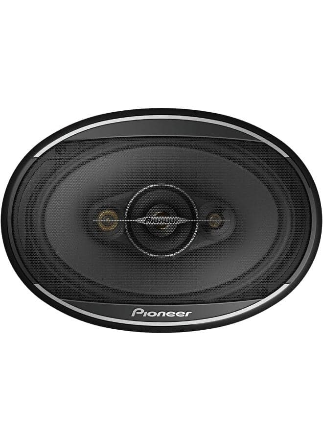 Pioneer TS-A6968S 450W Max/90W RMS 4-Way Speaker, 9-Inch Length x 6-Inch Height, Black