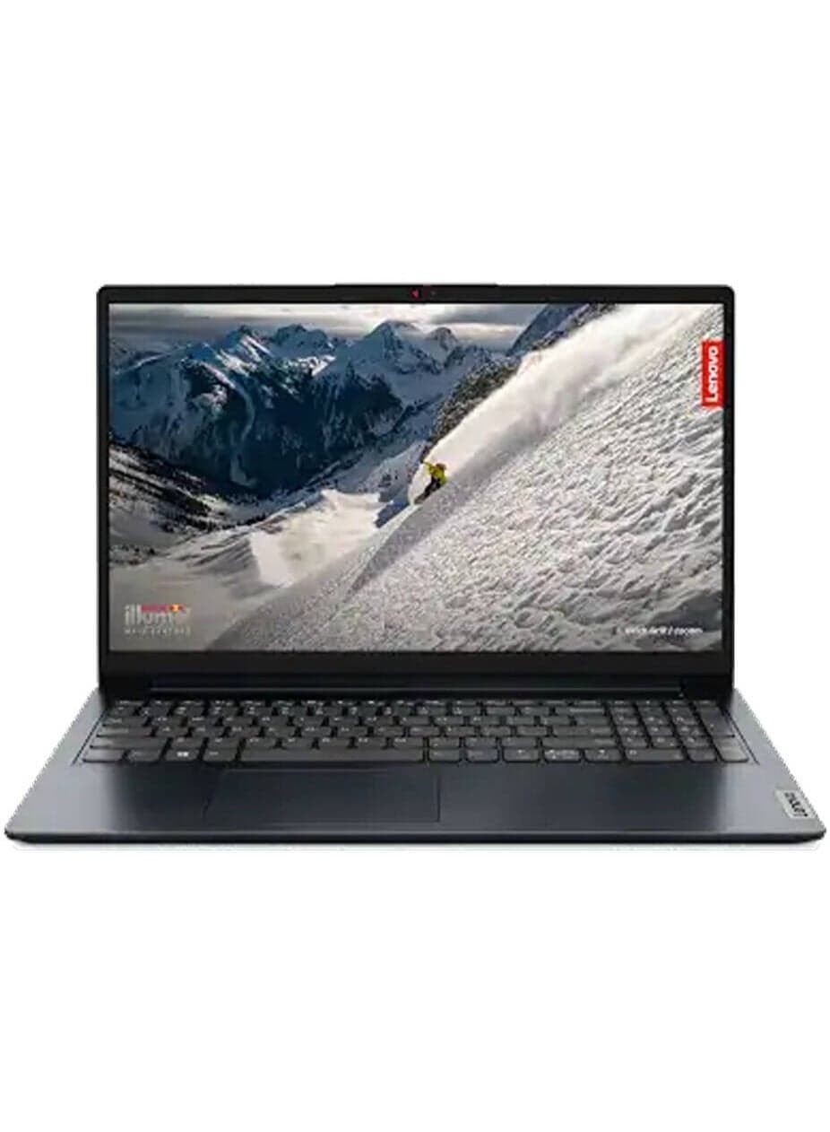 IdeaPad 1 15AMN7 Laptop, 15.6" FHD TN Display, AMD Ryzen 5 7520U, 8GB RAM, 256GB SSD, AMD Radeon 610M Graphics, Non-Backlit English Keyboard, Win11 English Abyss Blue