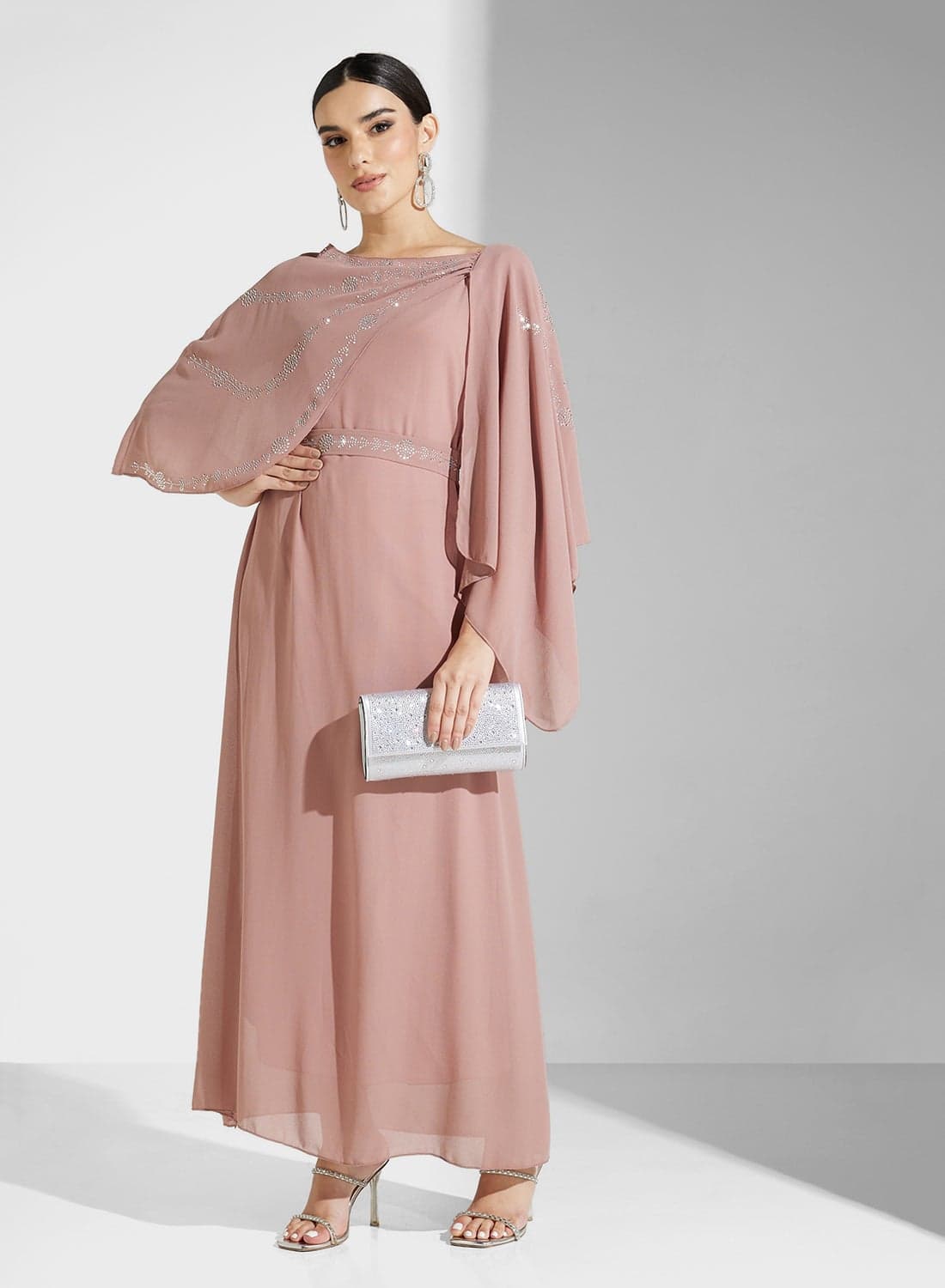 Overlay Evening Dress