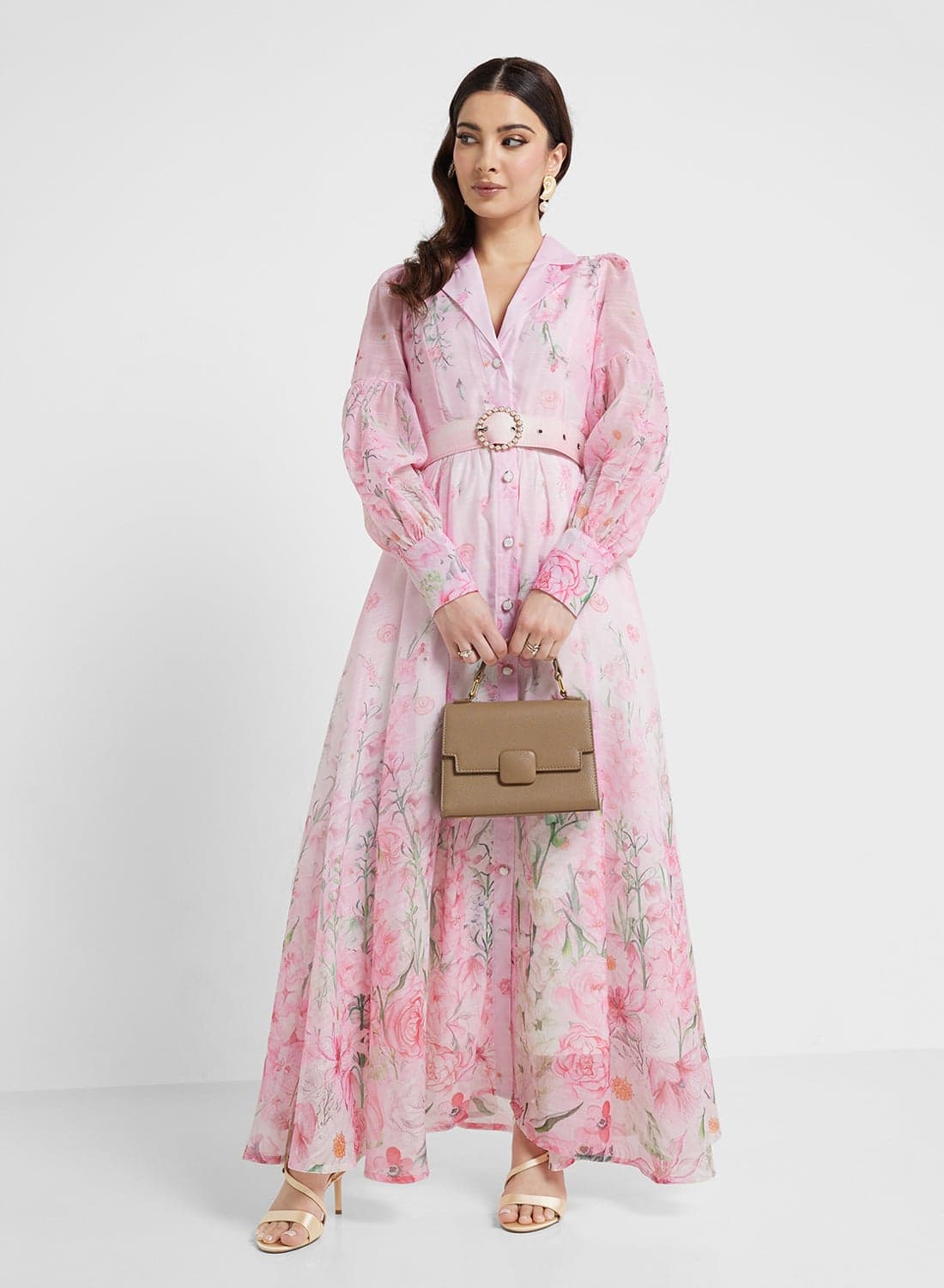 Floral Chiffon Dress