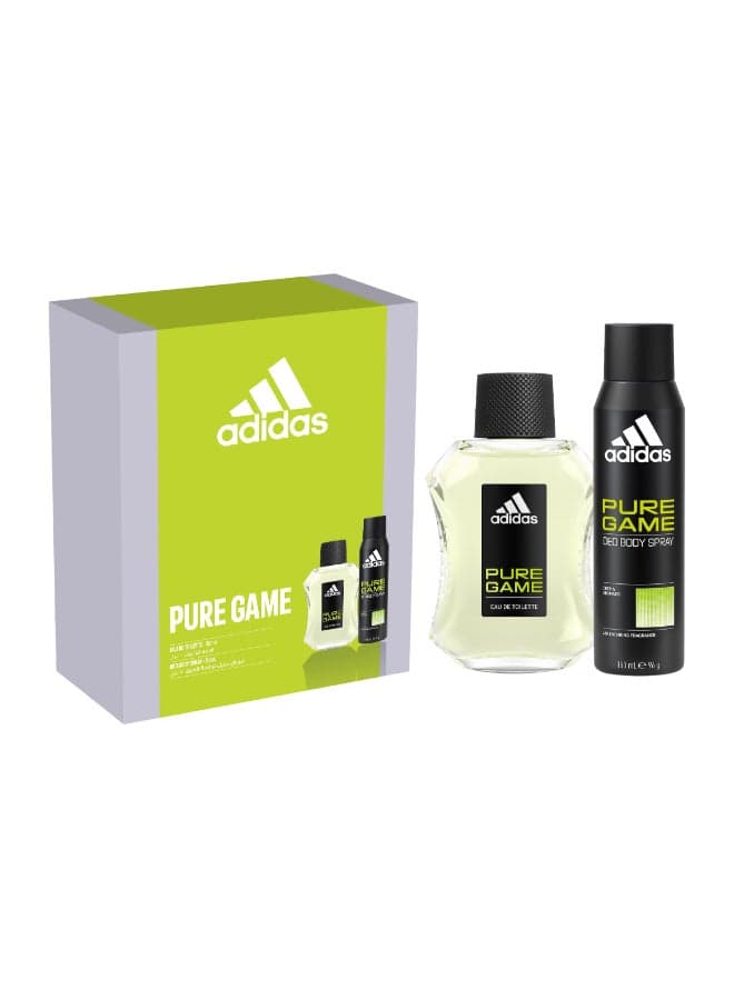 Pure Game Fragrance Set Including The Pure Game Eau De Toilette And Deodorant Body Spray 100 + 150ml