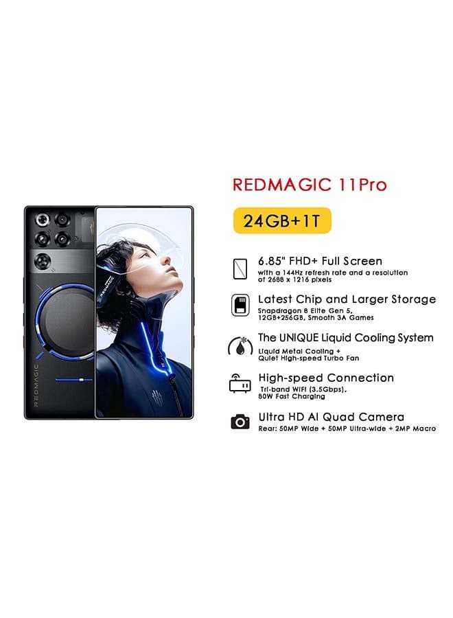 11 Pro Dual Nightfreeze 24GB RAM 1TB 5G - International Version
