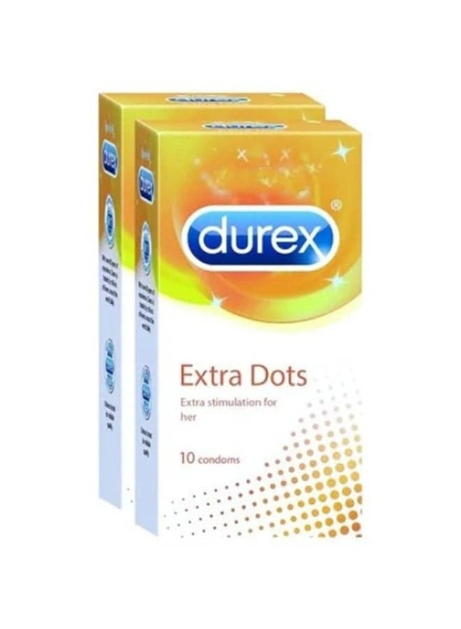 20-Piece Extra Dots Condoms
