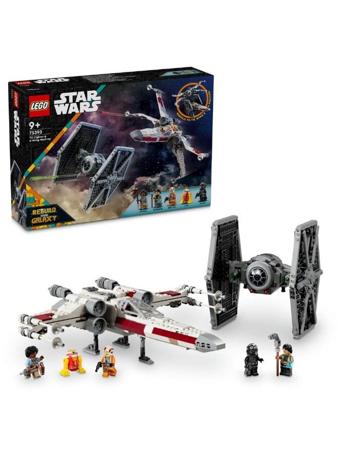 Star Wars TIE Fighter & X-Wing Mash-up Set 75393 (Age 9+, 1063 Pieces)