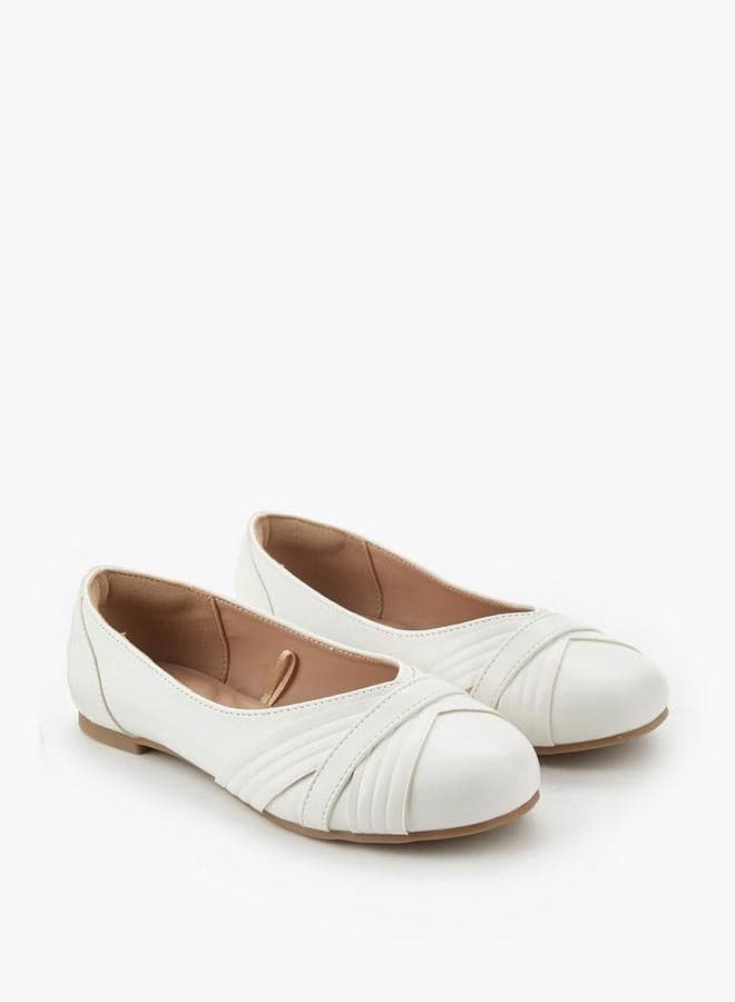 Girls Slip-On Ballerina Shoes