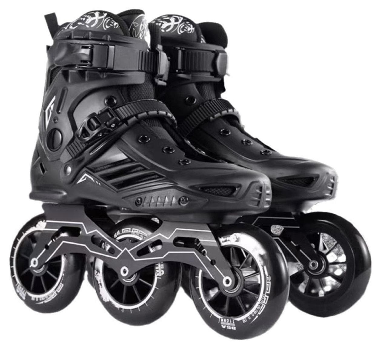 Inline Skates 3 Wheels 110mm Roller Skate Blades for Adults Professional Outdoor Speed Skates