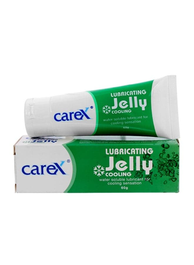 Lubricating Jelly - Cooling | Greaseless Transparent Water Soluble and Non-Irritating | For Cooling Sensation | 60gm