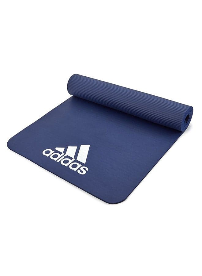 Fitness Mat 7mm Non-Slip Durable Mat for Yoga, Aerobics & Core Training – Blue