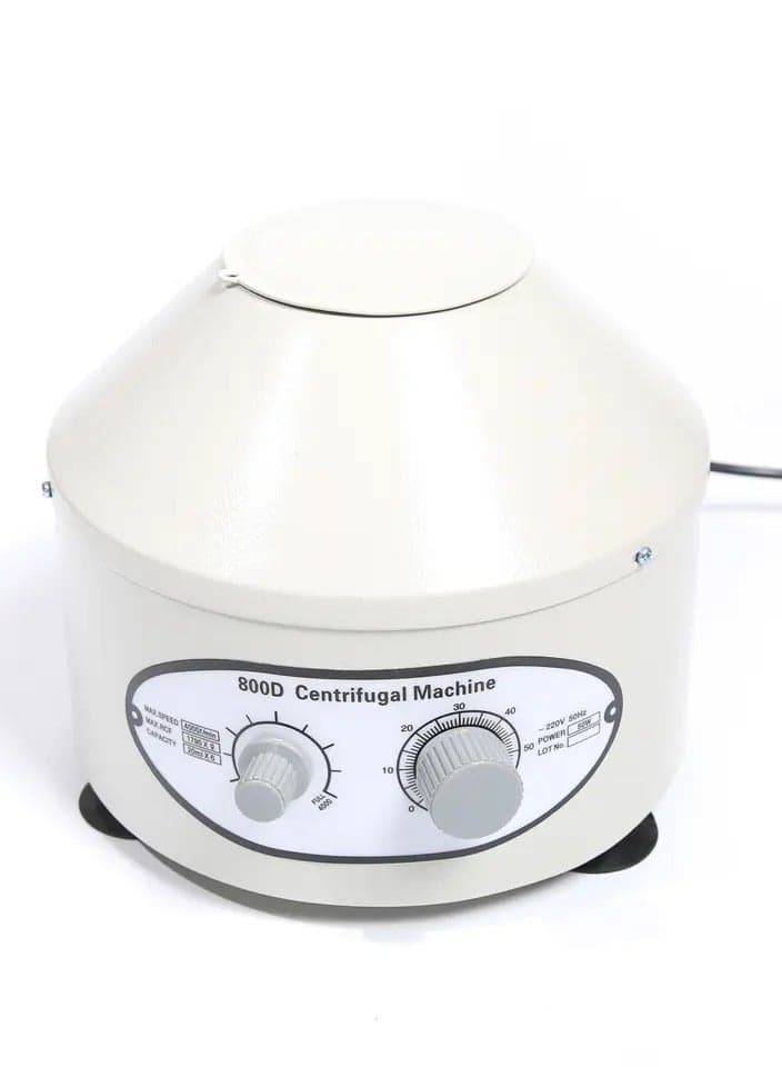 800D Centrifuge Machine Benchtop with Timer and Speed Control for Laboratory use 4000 RPM