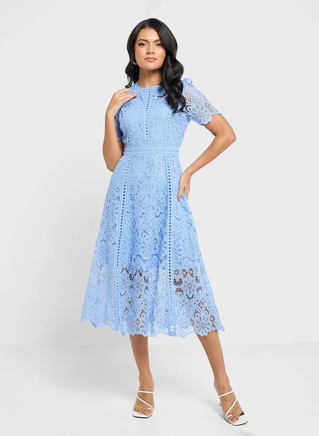 Lace Midi Dress