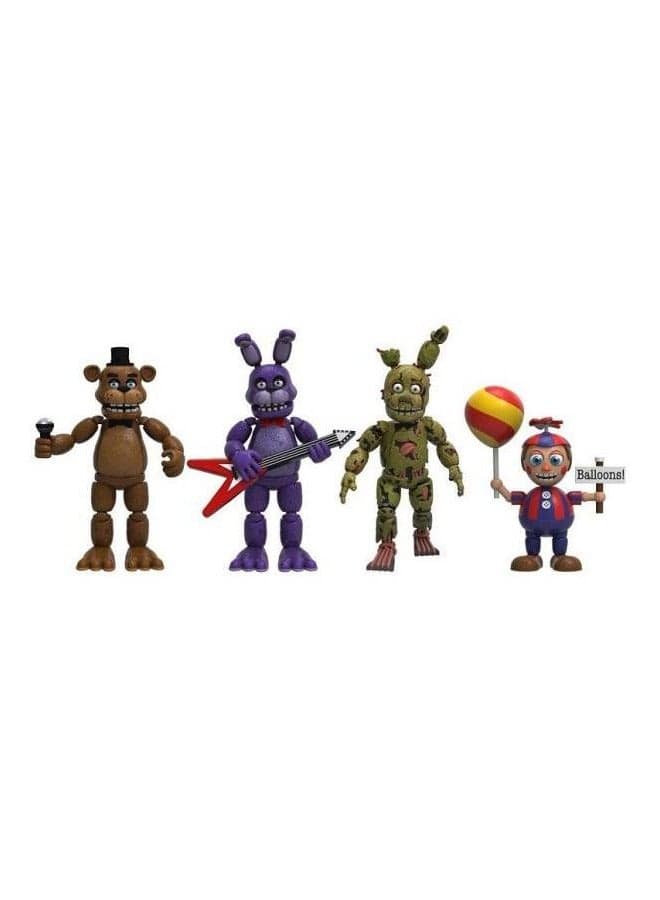 Set Of 4 Five Night At Freddy'S Toys 5cm
