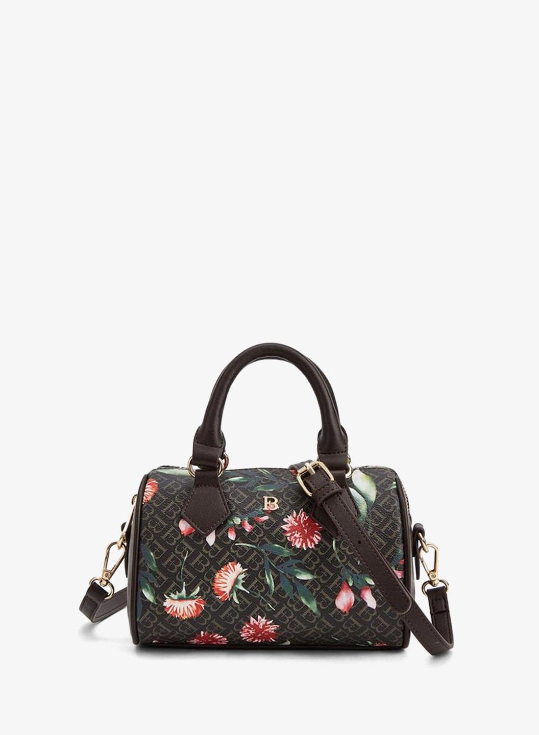 Printed Crossbody Bag with Detachable Strap