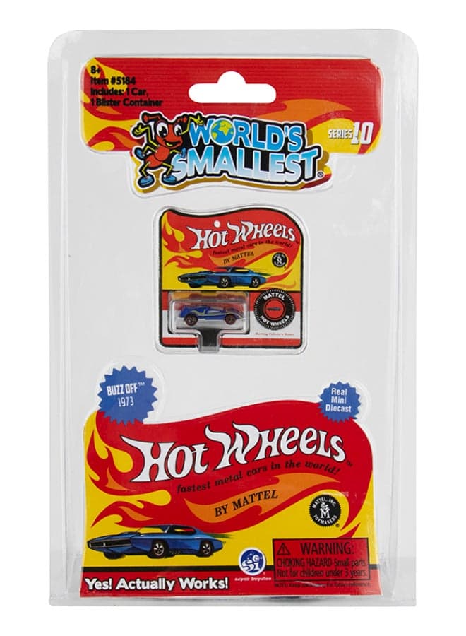 World's Smnallest Hot Wheels Series 10 (3 styles assorted)