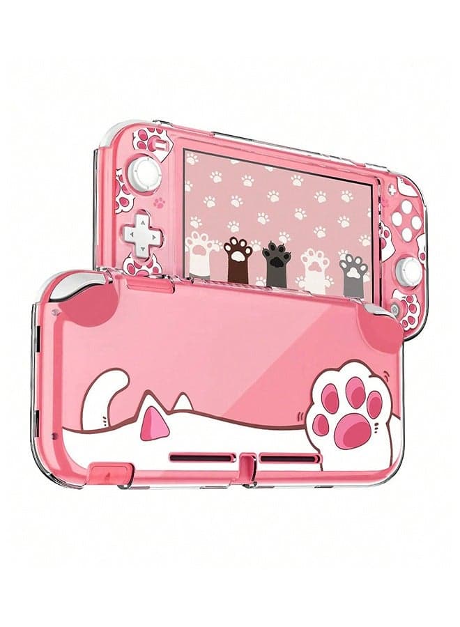Compatible with Nintendo Switch Lite Case,Rigid PC Transparent Split Shock Resistant Hard Case with Scratch Resistant Design Suitable for Animal Crossing Design