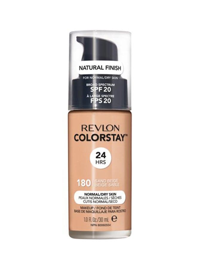 ColorStay Longwear Makeup for Normal/Dry Skin SPF 20 Sand Beige 180