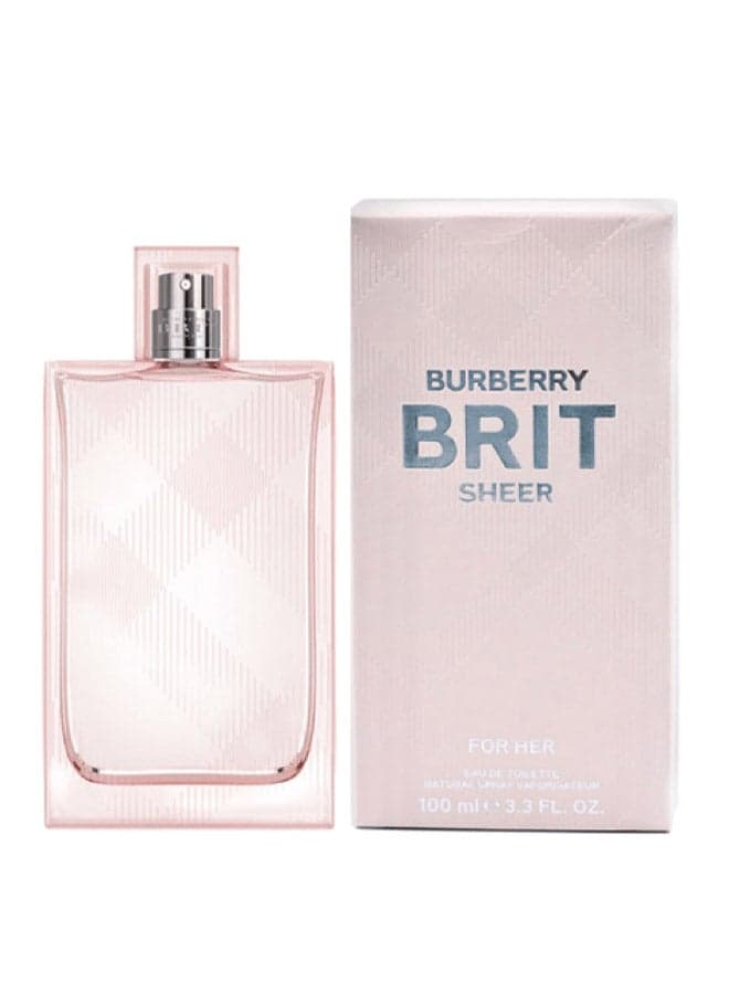 Brit Sheer For Her EDT Natural Spray 100ml