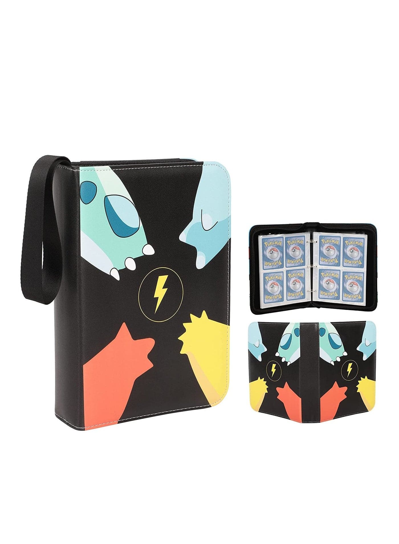 XSEVEN Card Binder for Pokemon Cards,900 Pockets Trading Card Games Collection Binder ,Card Collector Album Holder for kids