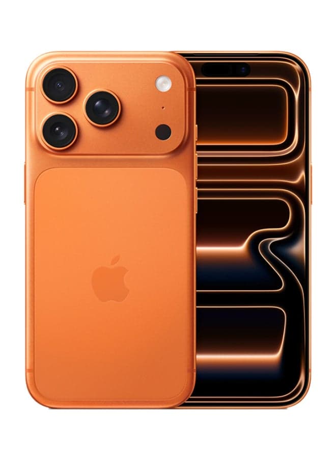 iPhone 17 Pro 512GB (Nano SIM + eSIM) Cosmic Orange 5G With FaceTime - International Version