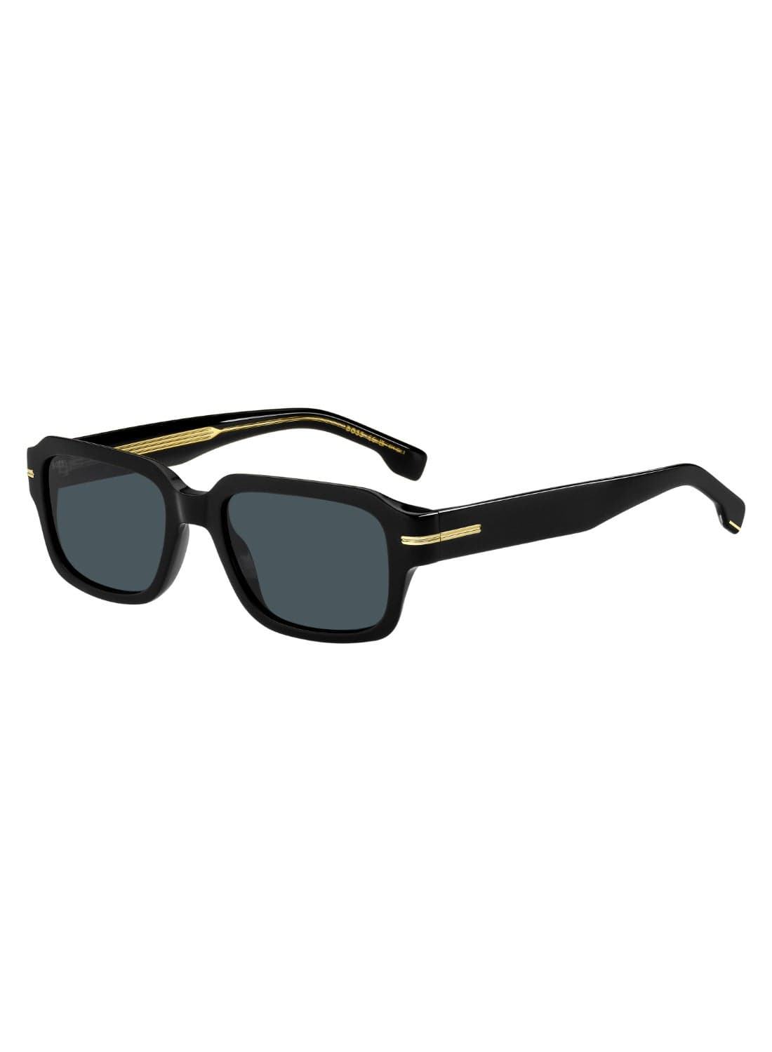 Men's UV Protection Sunglasses Boss 1596/S Black 37 - Lens Size: 53 Mm