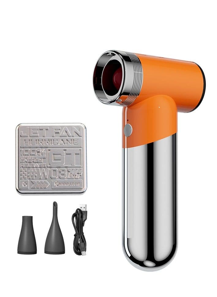 Compressed Air Dusters, Turbo Jet Fan for Sand and Dust Removal, 4 speed levels, 130000RPM