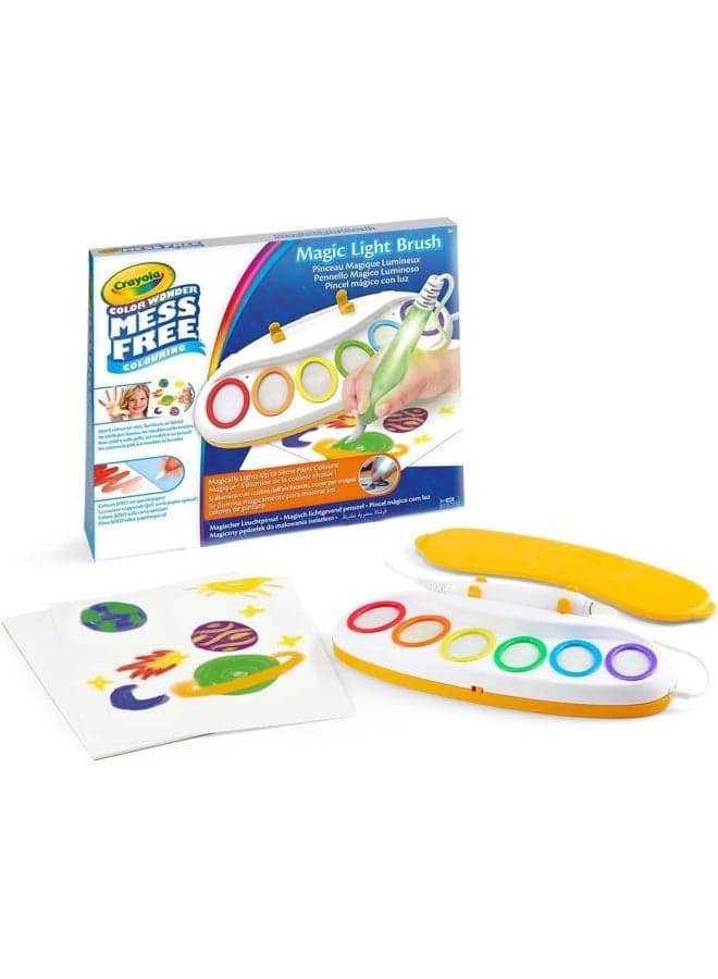Color Wonder Magic Light Brush, Brush for Painting without Stains, Gift Idea for Children from 3 Years, International Version, 75-7131