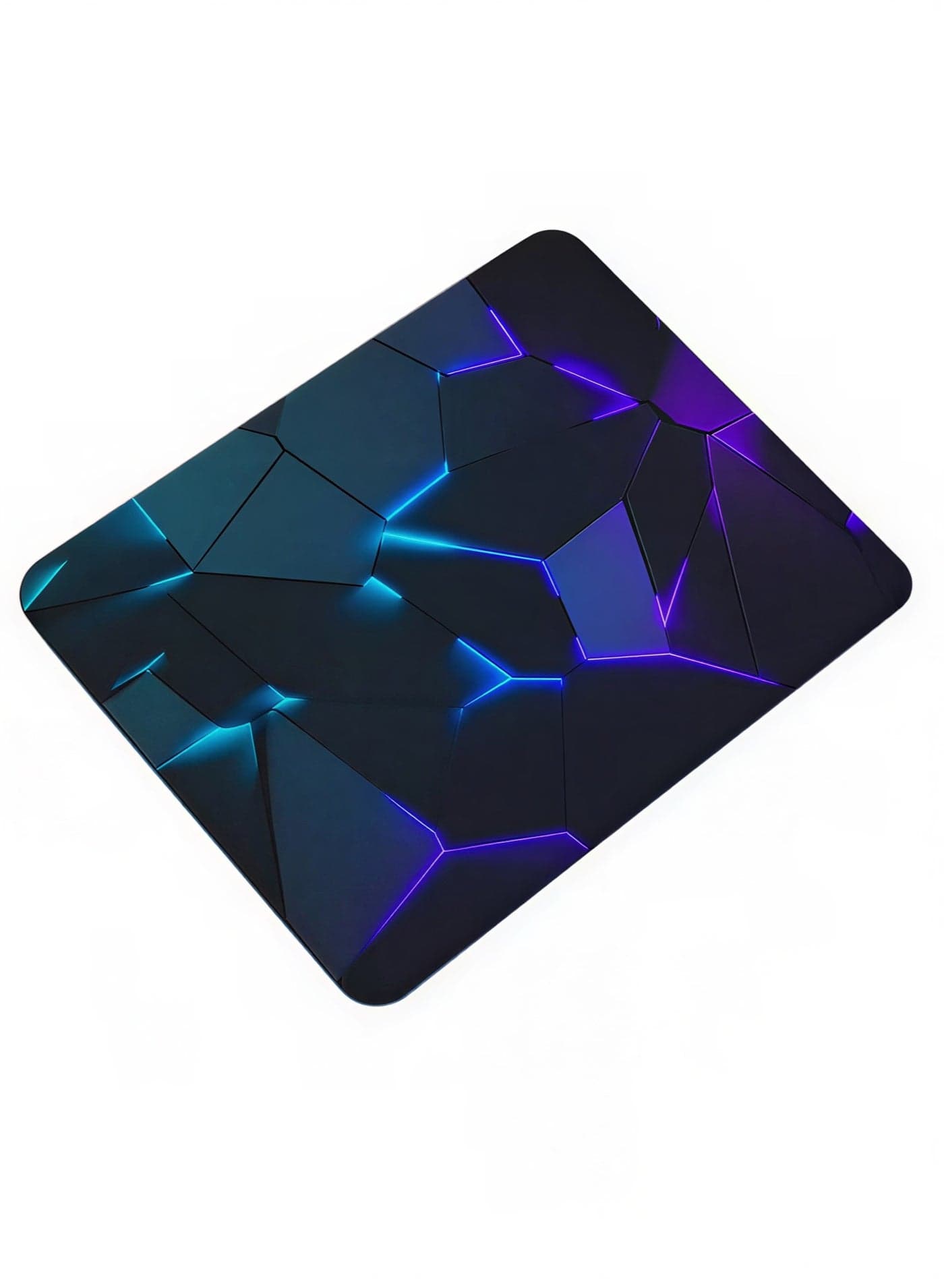 Gaming Mouse Pad – Premium Non-Slip Compact Desk Mat with Smooth Tracking Surface & Durable Rubber Base | Geometric Design Computer Accessory for Gaming, Office, Laptop, PC & Workstations (20*24 3mm)