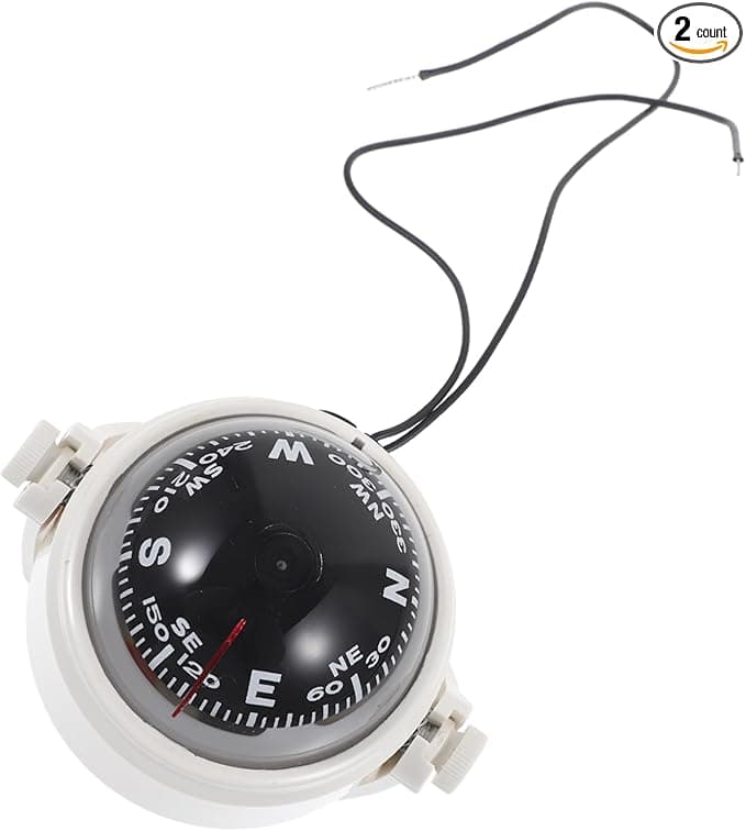 2 Pack Dashboard Compass For Car Boat And Vehicle Navigation