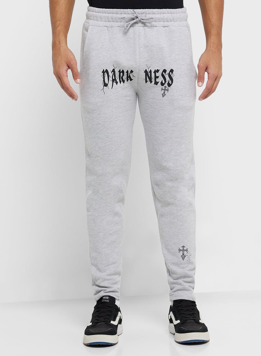 Slogan Printed Joggers