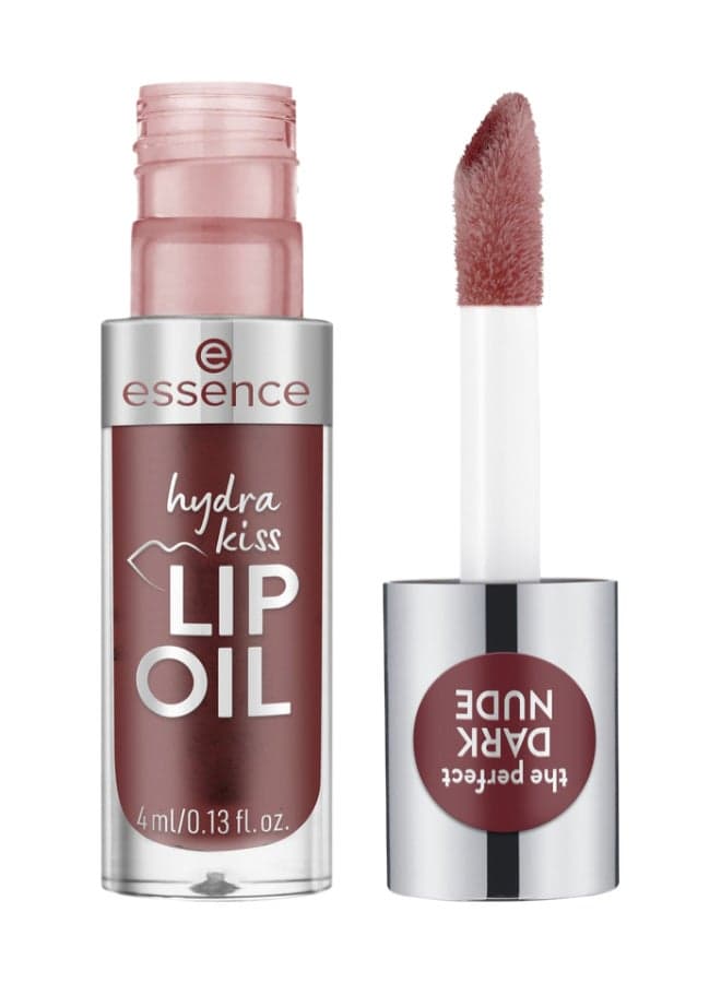 Hydra Kiss Lip Oil 08 Mocha Glow | Moisturizing Lip Oil with Glossy Finish | Lightweight Nourishing Formula with Oils | Smooth Shine for Hydrated Lips | Cruelty-Free Mocha Glow