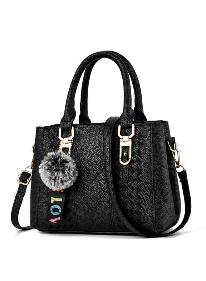 Women's Versatile Solid Color Crossbody Bag, Ladies PU Leather Shoulder Bag Crossbody Bag Sling Bag Side Bag Carry Bag, Large Capacity Handbag Tote Bags Clutch Bag for Girls and College Students