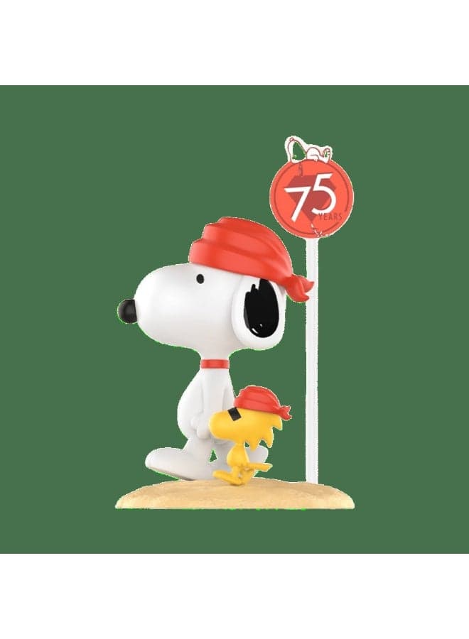 Peanuts 75Th Anniversary | Snoopy Comic Life Series Figures By Pop Mart (1 Random)