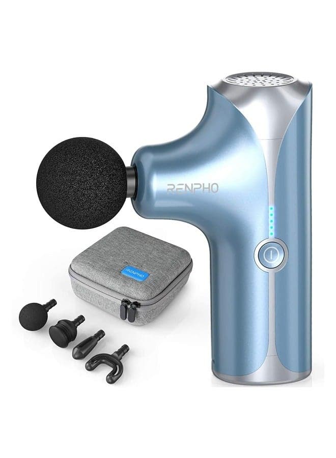 Mini Massage Gun, Handheld Portable Electric Body Massager For Athletes With 5 Speed